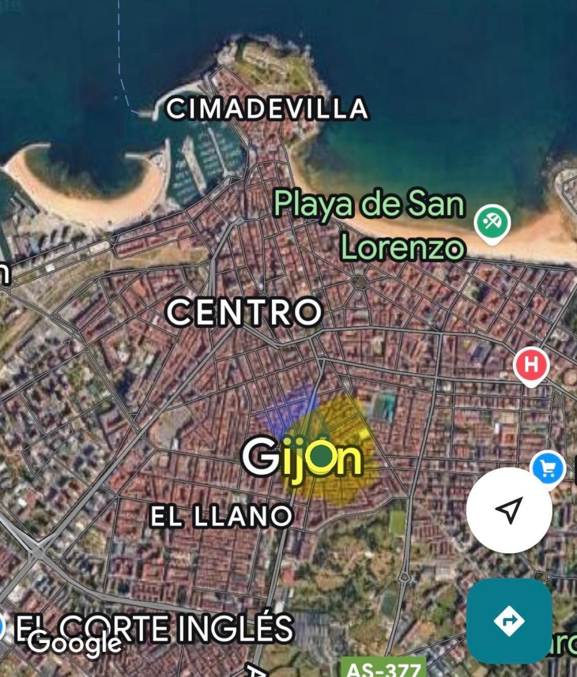 Apartamento Centro Novort Gijón Eksteriør bilde