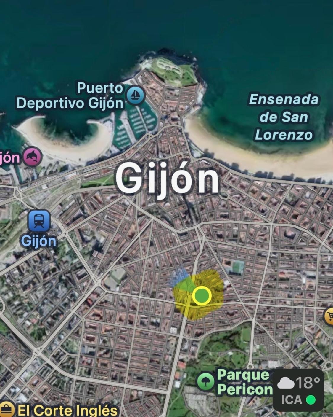 Apartamento Centro Novort Gijón Eksteriør bilde